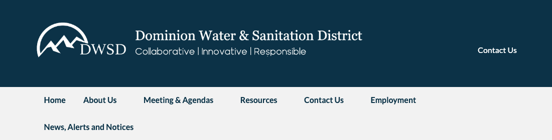 Dominion Water & Sanitation District